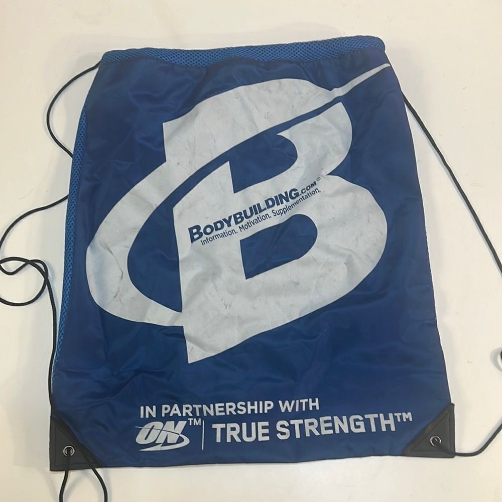 Bodybuilding draw string bag‎